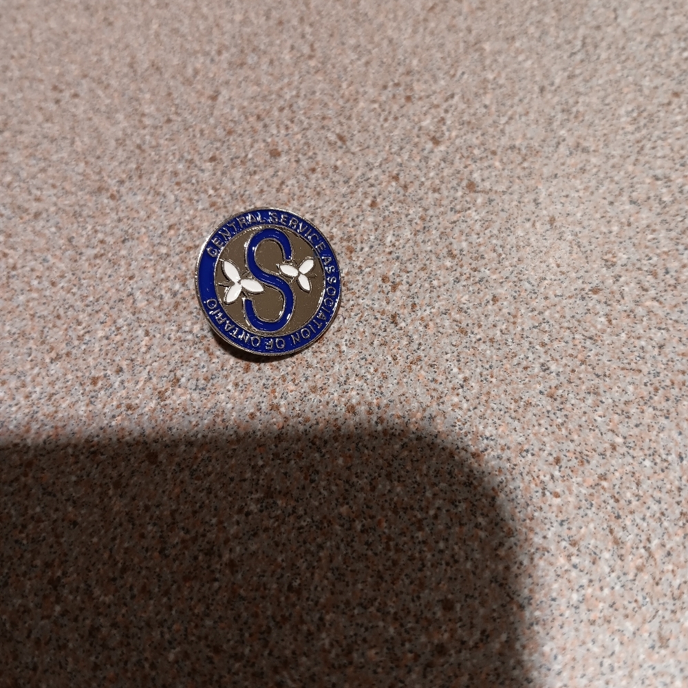 Central service association of Ontario pin  (sterilizing)